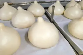 胶东花饽饽之寿桃的制作方法