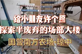 海南琼中国营南方农场，探索一下半废弃的老场部大楼，无处话凄凉视频封面