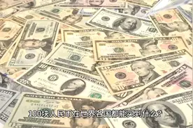 100块在各国能买到什么