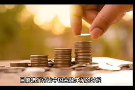 中国金融体系重要组成部分之银行体系视频封面