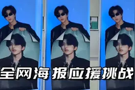 全网海报应援挑战，沙雕网友的加入，画风变得越来越奇怪视频封面