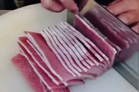 肉丝到底该怎样切，今天大厨就把酒店切肉丝的手法教给大家视频封面