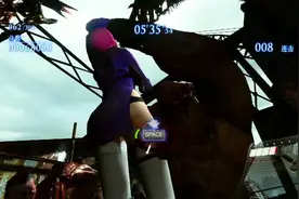 紫色旗袍灵魂武者，挑战佣兵失败，被拳击手按在地上摩擦。视频封面