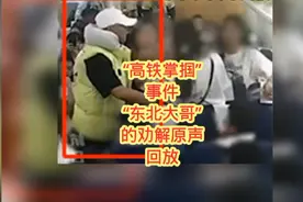 “高铁掌掴”事件“东北大哥”的劝解原声回放视频封面