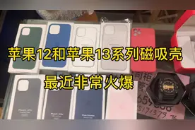 iPhone12、13系列硅胶动画磁吸壳，最近非常火爆