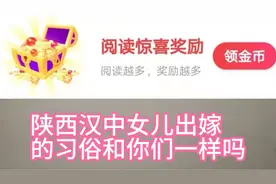 陕西诺铱：全国各地女儿出嫁习俗都一样吗？看看陕西汉中习俗…视频封面