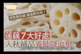 蓮藕功效｜潤肺養顏7大健康好處 粉藕或爽藕一睇即知？视频封面