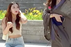 街头配合搭讪惊现神反转！清凉小妹妹会有如何反应视频封面