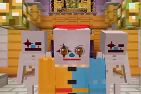 怪物城市:小怪物贪玩尽穿越进了怪物广场！动画