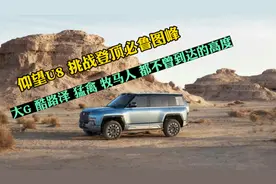 仰望U8干拔阿拉善大V沟之后，这次挑战越野界未曾达到的高度！视频封面