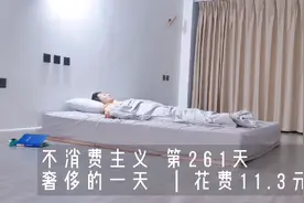 不消费主义 第261天｜奢侈的一天 花费11.3元视频封面