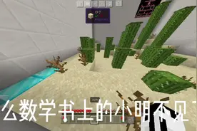 我的世界：为什么数学书上的小明不见了？视频封面