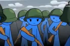 蓝色小人对战红色小人视频封面