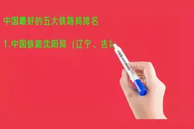 中国最好的五大铁路局排名视频封面