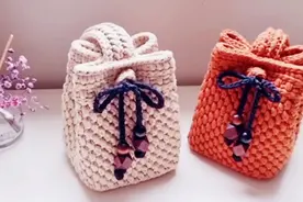 钩针编织豆豆花方块手腕包（四）视频封面