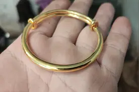 50克的黄金推拉手镯，再也不怕变形了视频封面