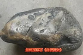 这是一块玉陨石，它被发现在甘肃省兰州市皋兰县附近，重十斤视频封面