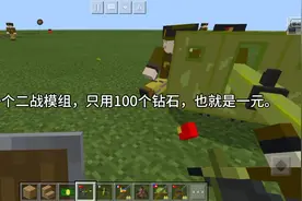 我的世界手游正式服#100个钻石的，二战模组，名字二战1917。丨元