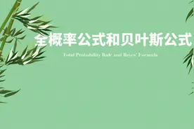 全概率公式和贝叶斯公式视频封面