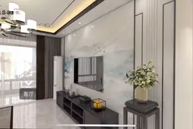 新中式风格 蜂窝板吊顶 客厅吊顶 餐厅吊顶 效果图 过道吊顶