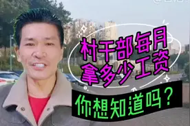 当村干部每个月能拿多少工资？你想知道吗？