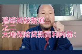 大地时贷大地保险公司高利内幕：