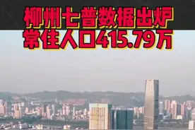 柳州第七次人口普查出炉，柳州常住人口415.79万视频封面