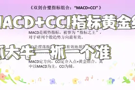 MACD+CCI指标黄金组合 抓大牛一抓一个准 散户必备的一张王牌视频封面