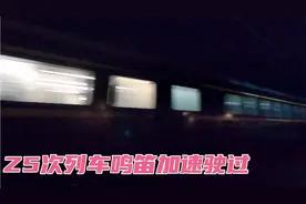 北京西到南宁的火车Z5次，突然加速狂飙，北京到南宁最快普速列车视频封面