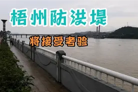 梧州因水而兴旺、因水而闻名，防洪堤将接受考验！