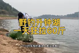 野钓升钟湖，一天狂拉60斤！按此三步，要你不空军…视频封面