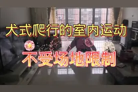 有利于腰椎放松的犬式爬行，每天在家坚持十分钟视频封面