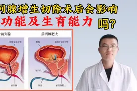 前列腺增生切除术后会影响性功能及生育能力吗？视频封面