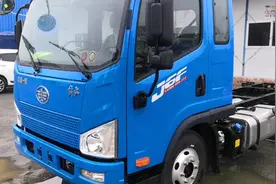 一汽解放J6F排半车型速比4.33提速更快160马力动力强劲潍柴发动机视频封面