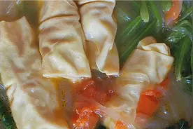 20块钱猪肉剁成馅，做浙江传统小吃，“面结汤”简单又美味