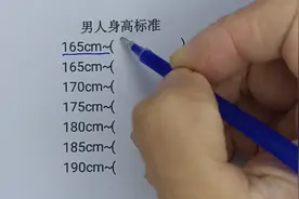 中国男世界男人身高标准，看下你家那位身高合不合格！