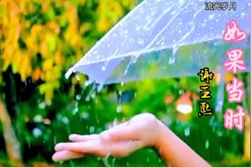 谢亚熙演唱的《如果当时》好听至极，优美的旋律声声入心，醉了视频封面