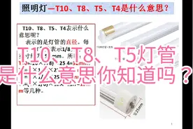 T10、T8、T5灯管代表什么意思你知道吗？视频封面
