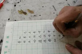 方竹平创作硬笔楷书作品《七律•长征》视频封面