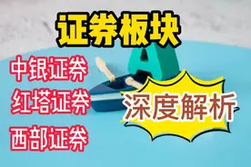 证券板块:中银证券、红塔证券、西部证券深度解析视频封面