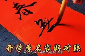 新年开学了，学校门口这春联太能鼓舞学子们了，向名校进军视频封面