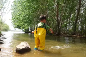 沈阳推荐一个孩子玩水地方，水非常浅玩一天都不够，还可以搭帐篷视频封面