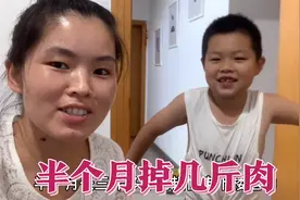 妈妈照顾生病的儿子，半个月累掉了几斤肉，却涨到儿子身上了视频封面