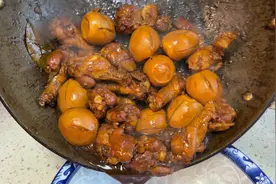 鸡腿和鸡蛋这样卤太好吃了，软烂鲜香鸡蛋q弹有嚼劲，做法超简单视频封面