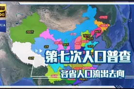 #第七次人口普查 各省人口流出去向，你知道吗？视频封面