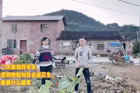 来到辉哥家，他就叫我去拔花生，来看看是什么回事视频封面