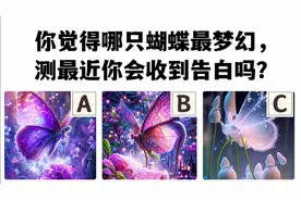 心理测试：你觉得哪只蝴蝶最梦幻，测你最近会收到告白吗？视频封面