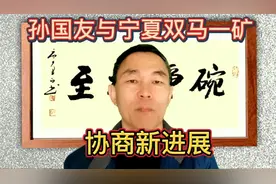 孙国友和宁夏煤业双马一矿。协商新进展。您会支持谁？视频封面