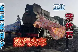 领你探索 !蒸汽火车汽缸勾贝漏汽，怎么办？需要填盘根，盘根啥样视频封面