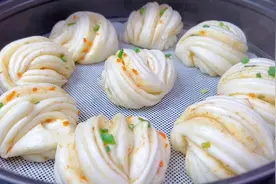 蒸花卷，提前发面就错了，面点师教你一招，不塌陷不回缩真好吃